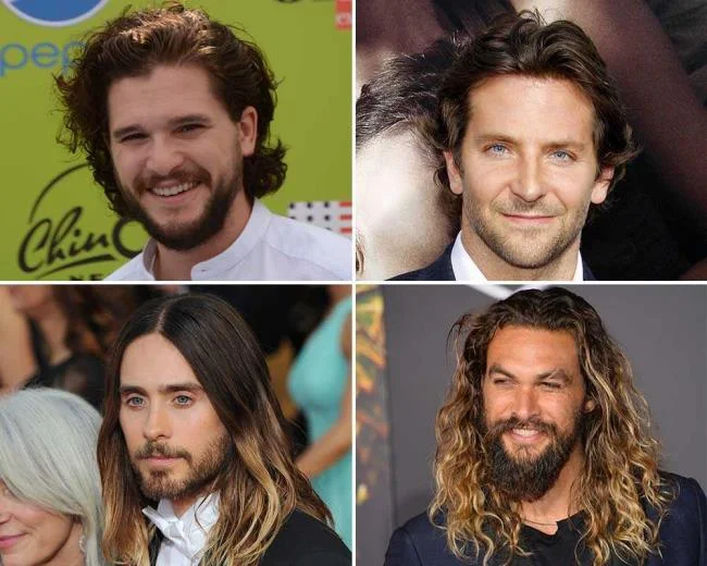 ロングヘアーメン2020：魅力的な100のトレンディなカット