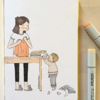 아이들과 함께한 삶의 진실하고 행복하며 웃는 눈물 사진 20 장