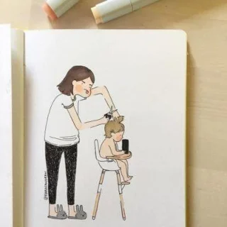 아이들과 함께한 삶의 진실하고 행복하며 웃는 눈물 사진 20 장