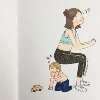 아이들과 함께한 삶의 진실하고 행복하며 웃는 눈물 사진 20 장