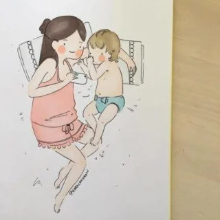 아이들과 함께한 삶의 진실하고 행복하며 웃는 눈물 사진 20 장