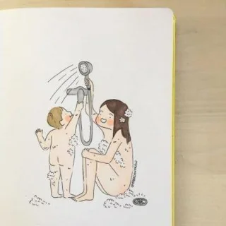 아이들과 함께한 삶의 진실하고 행복하며 웃는 눈물 사진 20 장