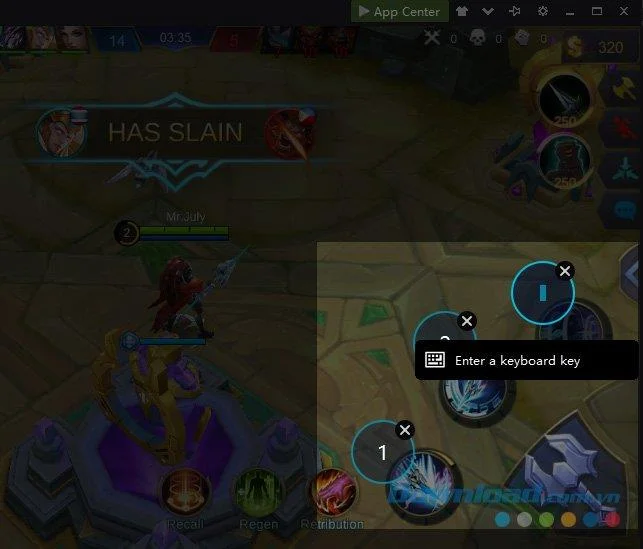 چگونه بازی Legends Mobile را با صفحه کلید انجام دهیم
