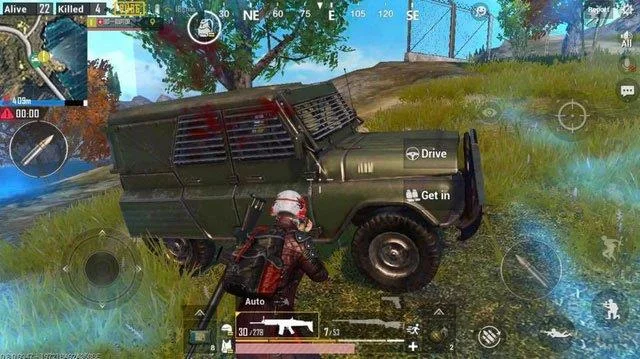 وسایل نقلیه اختصاصی PUBG Mobile