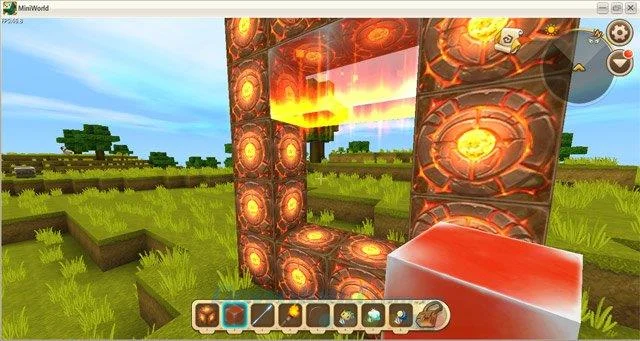 چگونه می توان دروازه های جهنم را ساخت و رئیس اژدهای سیاه را در Mini World: Block Art پیدا کرد