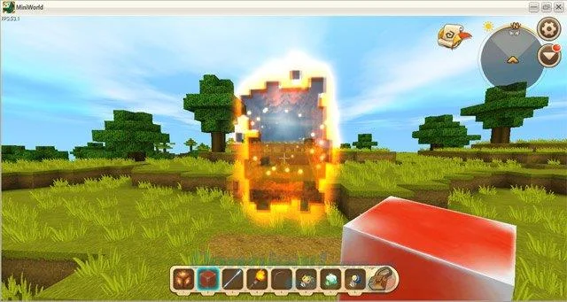 چگونه می توان دروازه های جهنم را ساخت و رئیس اژدهای سیاه را در Mini World: Block Art پیدا کرد