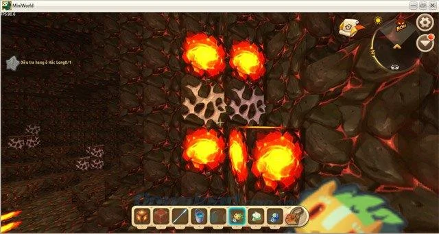 چگونه می توان دروازه های جهنم را ساخت و رئیس اژدهای سیاه را در Mini World: Block Art پیدا کرد