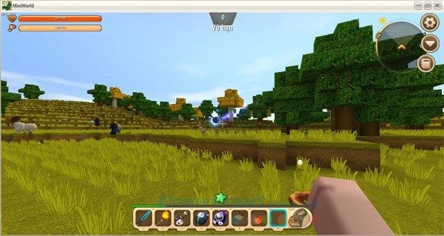 نحوه یافتن سنگ باستانی با چشم الهی در Mini World: Block Art