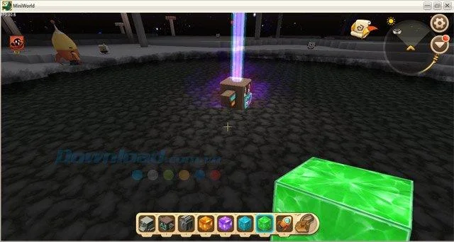Mini World: Block Art - How to summon and destroy Boss Ancient Statue