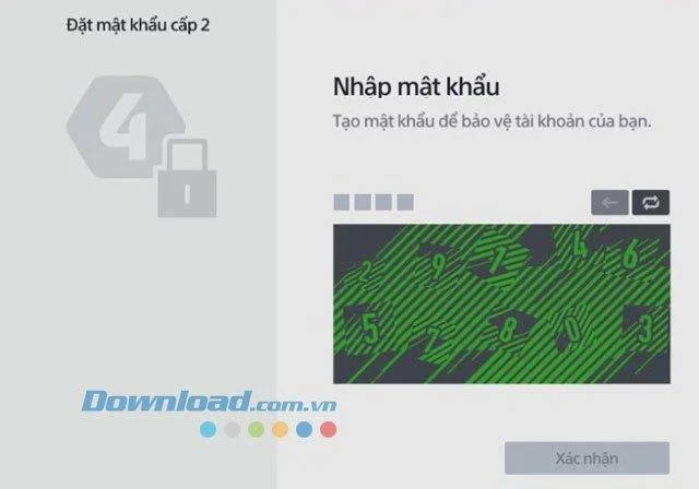 دستورالعمل ایجاد رمز عبور سطح 2 در بازی FIFA Online 4