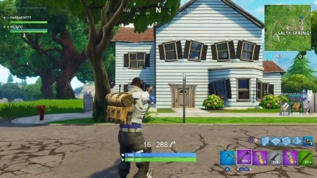 5 مکان مخفی برتر در Fortnite