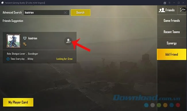 How to make friends play the game PUBG Mobile