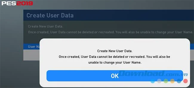 بيانات اللاعب في PES 2019