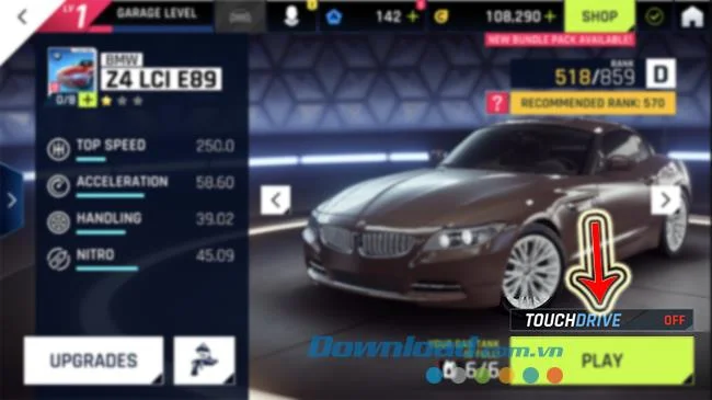 نحوه فعال / غیرفعال کردن حالت TouchDrive هنگام پخش Asphalt 9: Legends