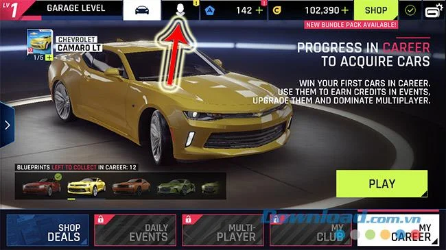 نحوه تغییر نام در بازی Asphalt 9: Legends