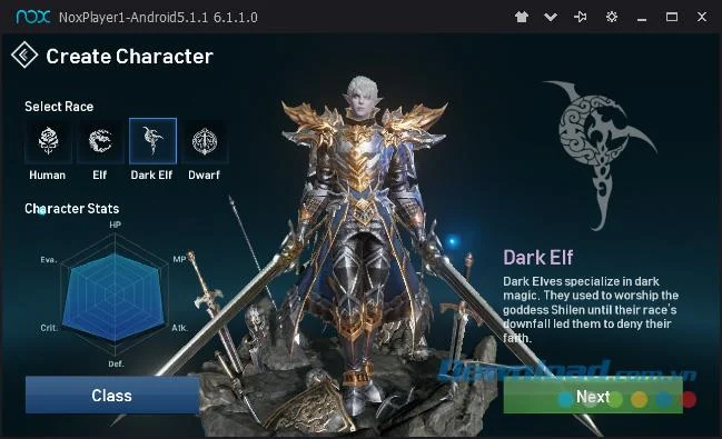How to create a character to play Lineage 2 Revolution