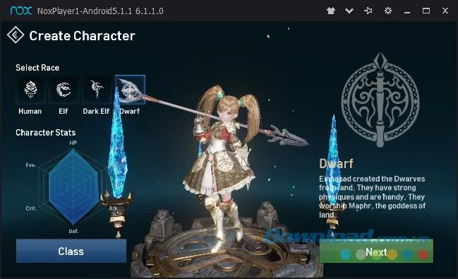 How to create a character to play Lineage 2 Revolution