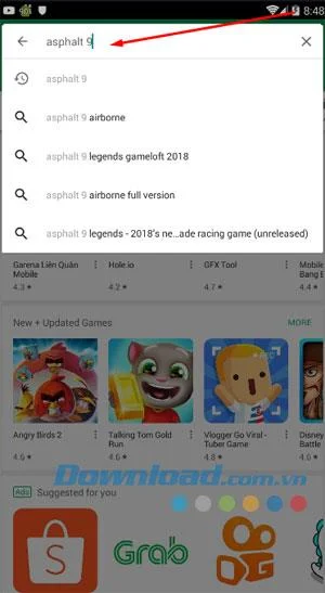 دستورالعمل نصب آسفالت 9: افسانه ها بر روی تلفن