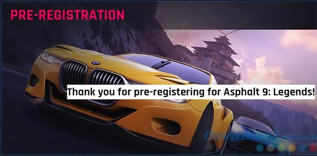 نحوه ثبت نام برای بازی قبل از Asphalt 9: Legends