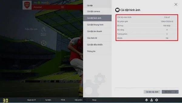 FIFA Online 4: برای بازی روانتر شخصی سازی کنید