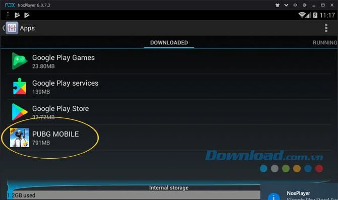 PUBG Mobileの選択