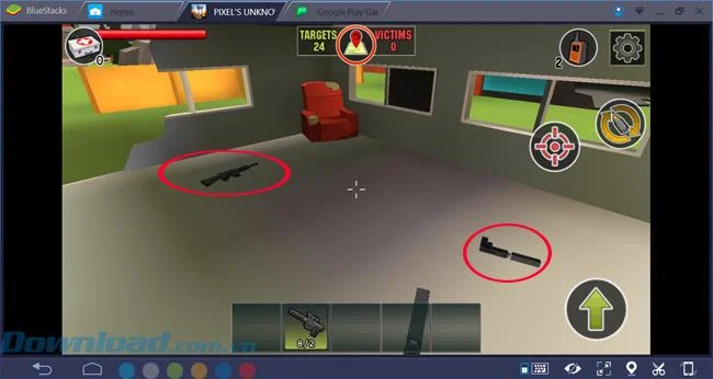 コンピューターにUnknownRoyalBattleをインストールして体験する手順