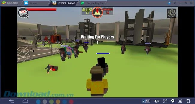 コンピューターにUnknownRoyalBattleをインストールして体験する手順