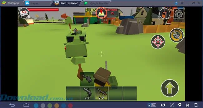 コンピューターにUnknownRoyalBattleをインストールして体験する手順