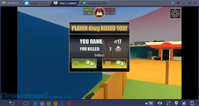 コンピューターにUnknownRoyalBattleをインストールして体験する手順