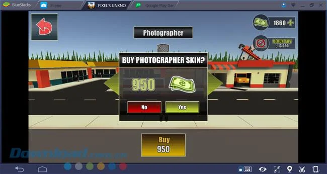 コンピューターにUnknownRoyalBattleをインストールして体験する手順