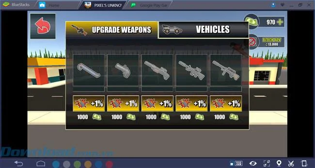 コンピューターにUnknownRoyalBattleをインストールして体験する手順