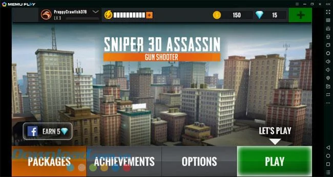 コンピューターにSniper3D GunShooterをインストールして再生する方法