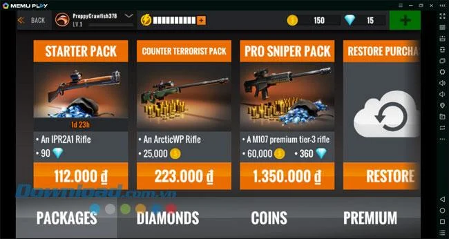 コンピューターにSniper3D GunShooterをインストールして再生する方法