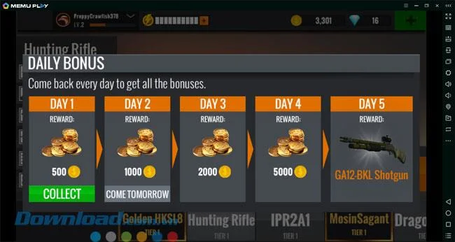 コンピューターにSniper3D GunShooterをインストールして再生する方法