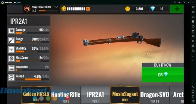 コンピューターにSniper3D GunShooterをインストールして再生する方法