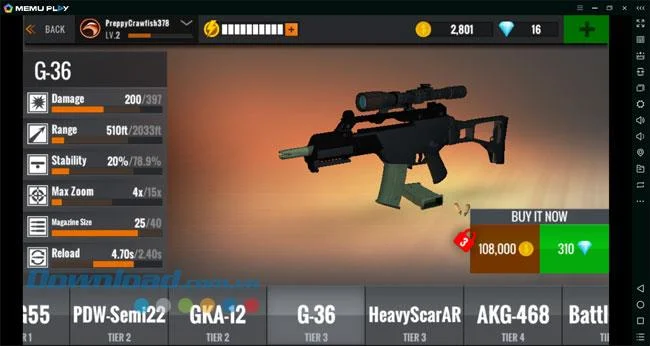 コンピューターにSniper3D GunShooterをインストールして再生する方法