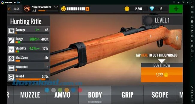 コンピューターにSniper3D GunShooterをインストールして再生する方法