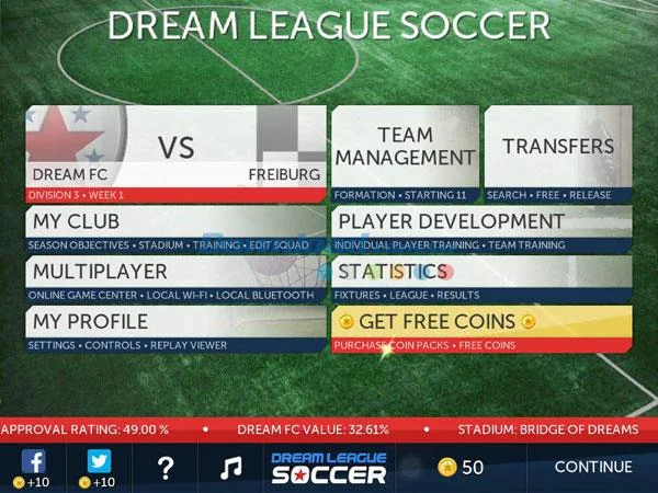 راهنمای بازی Dream League Soccer برای مبتدیان