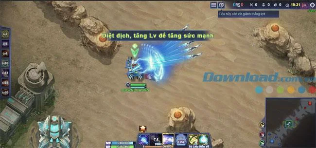 در کنار تجربه Bang Bang 2 ، MOBA سبک بازی تیراندازی طبیعت جسورانه