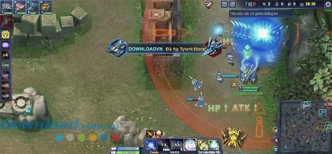 در کنار تجربه Bang Bang 2 ، MOBA سبک بازی تیراندازی طبیعت جسورانه