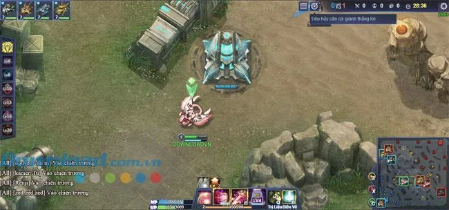 در کنار تجربه Bang Bang 2 ، MOBA سبک بازی تیراندازی طبیعت جسورانه