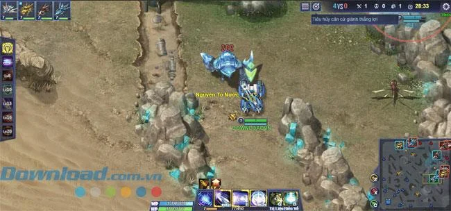 در کنار تجربه Bang Bang 2 ، MOBA سبک بازی تیراندازی طبیعت جسورانه