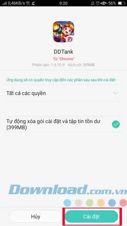 دستورالعمل نصب و تجربه نسخه Android DDTank
