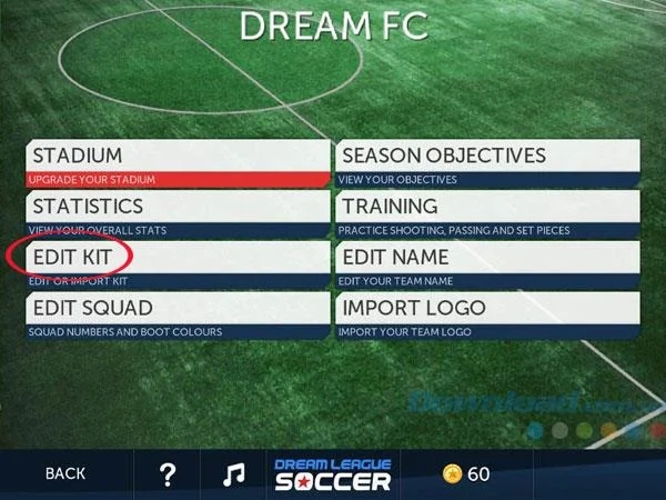 راهنمای شخصی سازی بازیکنان در Dream League Soccer