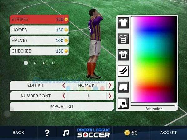 راهنمای شخصی سازی بازیکنان در Dream League Soccer
