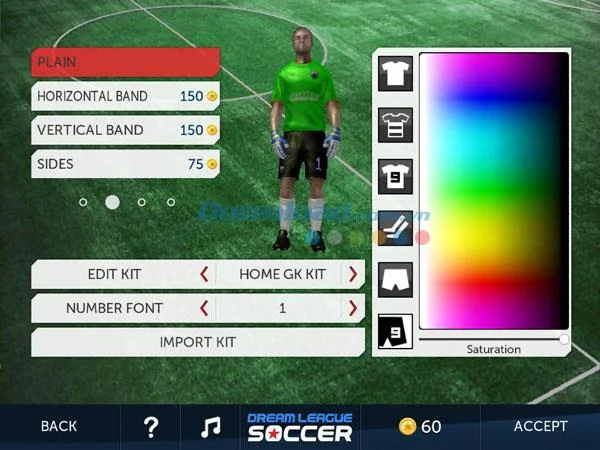 راهنمای شخصی سازی بازیکنان در Dream League Soccer