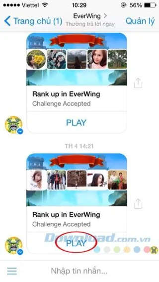 نحوه بازی EverWing در Messenger Mobile - عکسبرداری آسان ، بازی آسان ، برنده شدن آسان