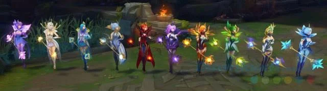 تغییر شکل Ultimate Element Lux در League of Legends