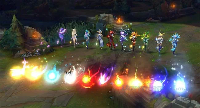 تغییر شکل Ultimate Element Lux در League of Legends