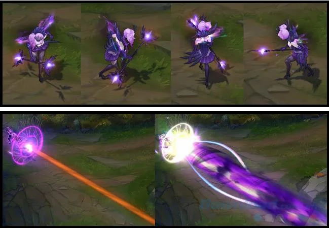 تغییر شکل Ultimate Element Lux در League of Legends